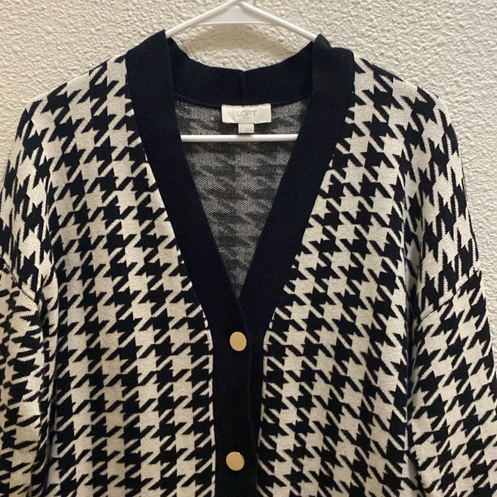 LOFT  Sweater/Cardigan Womens Size L 100% Cotton - Picture 2 of 6